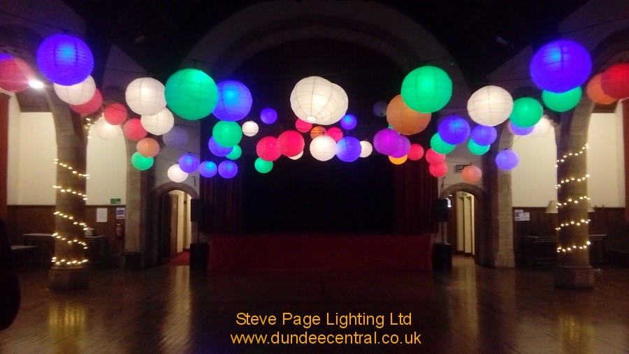 crail hall lanterns hire